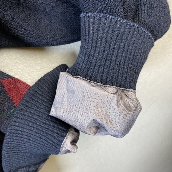 RainSwetter  Weather Boss Windbreaker Mens L Gore Wind Stopper Golf Made In USA - Picture 8 of 9